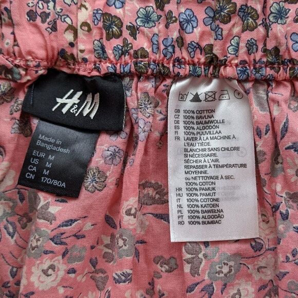 Copy - H&M mini floral daisy skirt size Medium @Y - Picture 5 of 6